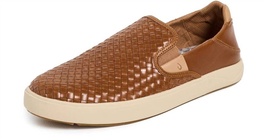 NEW OLUKAI men's lae ahi lauha fox shoes in brown